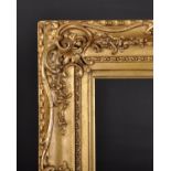 19th Century English School. A Gilt Composition Frame, rebate 30” x 20” (76.2 x 50.8cm)