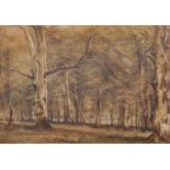 C. John Mayle Whichelo (1784-1865) British. A Forest Scene, Watercolour, Signed, 10” x 14” (25.5 x