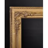 19th Century English School. A Gilt Composition Frame, with swept corners, rebate 18” x 14” (45.7