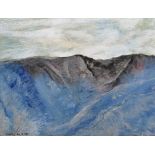Gopal Ghose (1913-1980) Indian. A Mountainscape, Pastel, Signed and Dated ’26/11/58’ in Pencil, 10.
