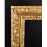 18th Century French School. A Carved Giltwood Frame in the Louis Style, rebate 16" x 12.5" (40.7 x