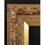 19th Century French School. A Gilt Composition Barbizon Frame, rebate 10” x 7.5” (25.5 x 19cm)