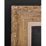 20th Century French School, A Carved Wood Painted Frame, with Inset Glass, rebate 25.5" x 19.5" (