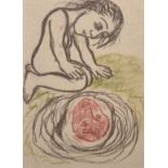 Eileen Cooper (1953- ) British. “Offspring”, Lithograph, Signed, Inscribed, Dated ’92 and Numbered