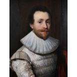 Attributed to Cornelius Johnson known as Cornelius Janssens van Ceulen (1593-1661) British. A Bust