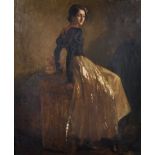 Circle of William Newenham Montague Orpen (1878-1931) Irish. Study of an Elegant Lady, with a