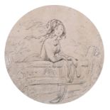 Hablot Knight Browne ‘Phiz’ (1815-1882) British. “In This Style?”, Pencil, Signed with Monogram
