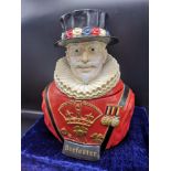 Large Beefeater Dry Gin Ice Bucket 10" Tall.