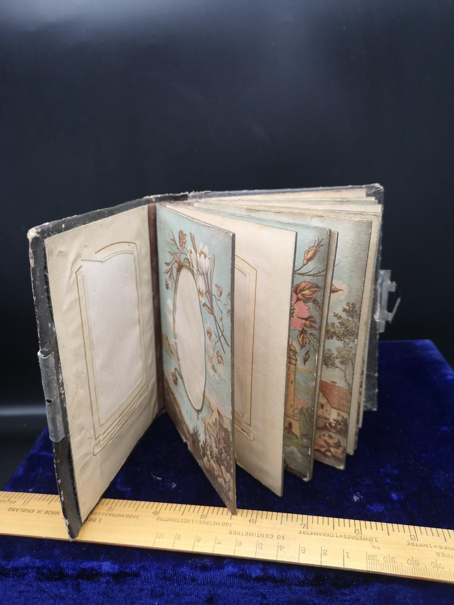 Victorian empty photo album. - Image 2 of 2