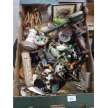 Box of collectables.