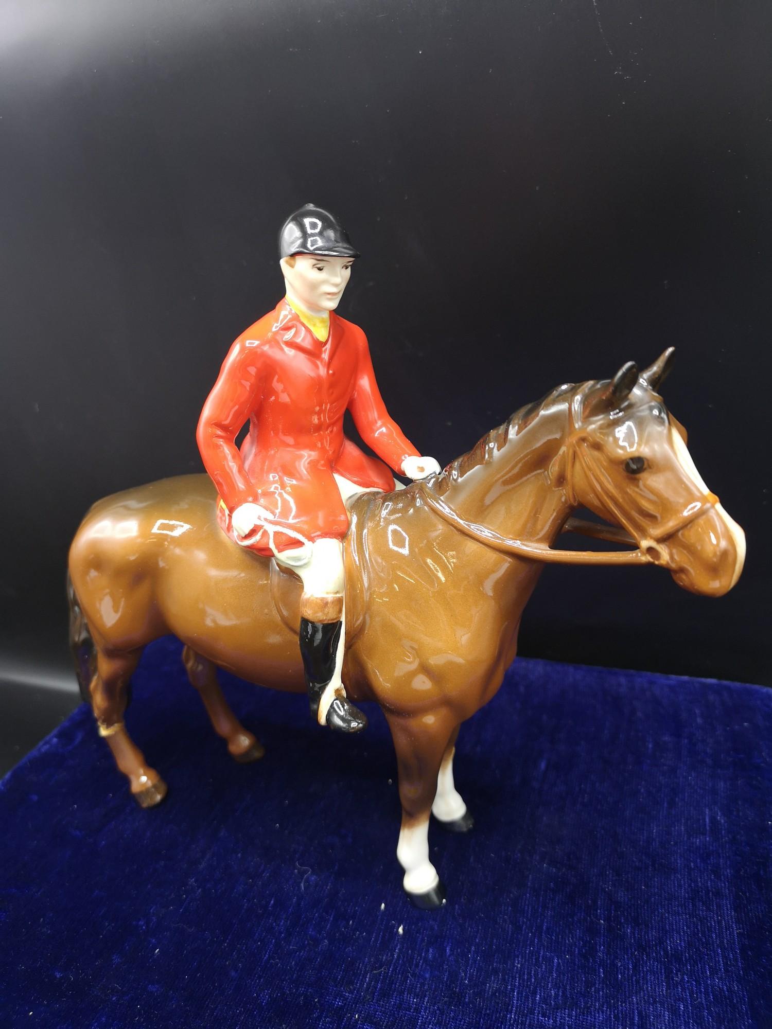 Beswick huntsman as found. - Image 3 of 4