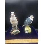 Beswick Osprey decanter together with Beswick hawk decanter.