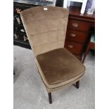 1960s 70s retro bedroom chair.