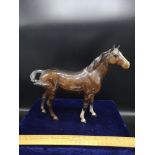 Beswick swish tail mare horse figure.