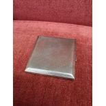 Silver Hall marked birming card case makers W Wilkinson Ltd 136 grams.