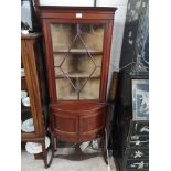 Antique corner cabinet.