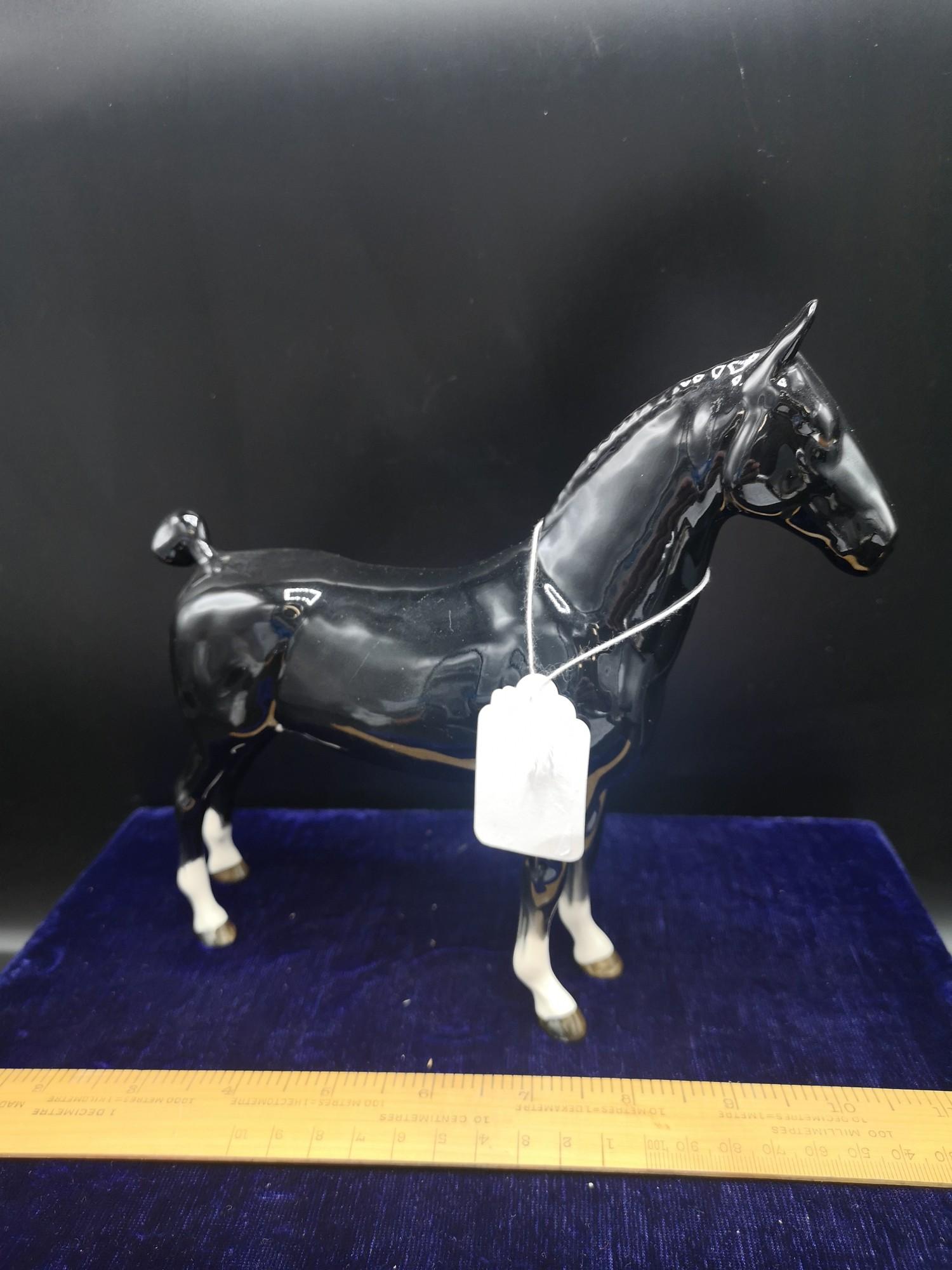 Rare beswick Hackney horse figure.