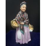 Royal doulton figure the orange lady hn1759.