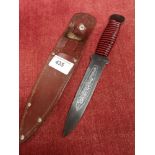 Vintage throwing knife.