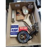 Box of interesting items includes Cork screws etc.