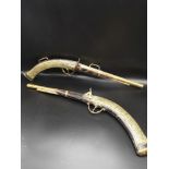 Pair of Ornamental Wall Muskets.