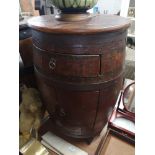 Antique barrel chest.