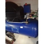 Nu air compressor with accessories.