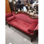 Large antique parlour couch in stunning condition.