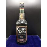 Rare Bottle of Queen Anne scotch whisky 75.7 CL 26 2/3 fl 70 proof full and sealed.