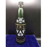 Bottle of Vat finest scotch whisky. 70cl. Full and sealed.