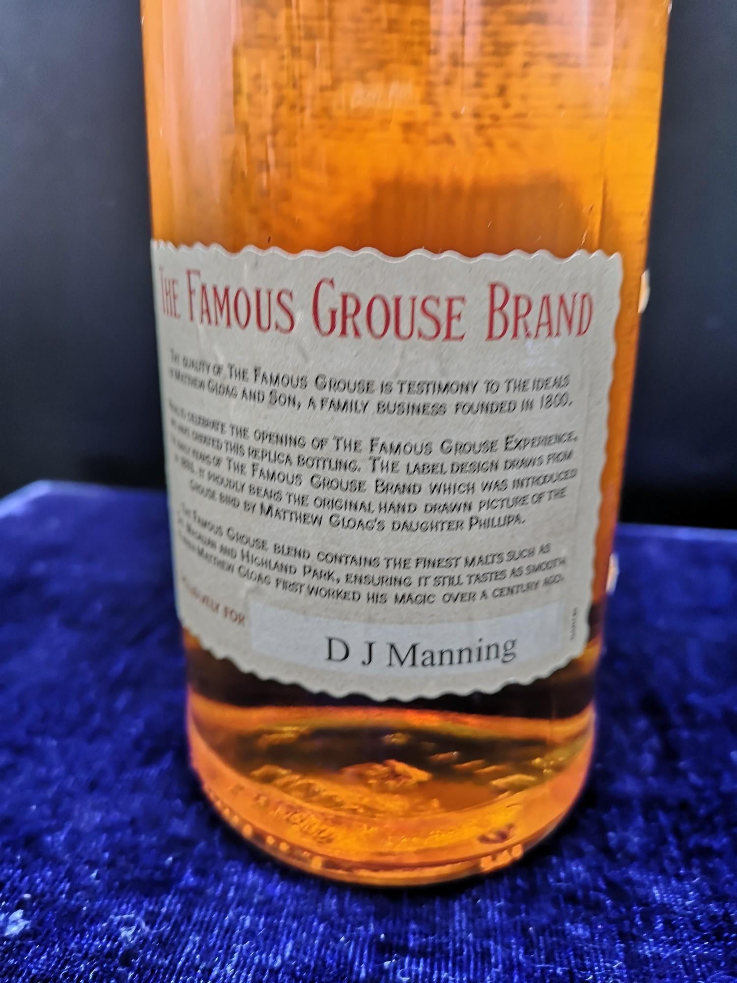 70cl Matthew gloag and sons limited Perth the famous grouse bray whisky full and sealed - Image 2 of 3