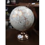 Interior globe.