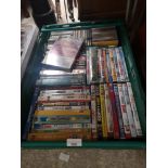 Box of dvds .