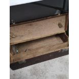 Large antique tool box.