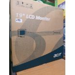 Boxed lcd monitor.