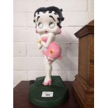 Cast iron Betty boop door stopper.