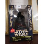 Boxed darth vader radio commande.