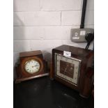 Smiths Enfield clock together with other.
