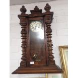 Large victorian wall clock.