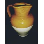 Large stoneware jug .