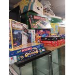 Lot of boxed games .