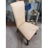 Antique parlour chair.