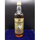 Bottle of King George IV Old Scotch whisky 75.7cl. Full and sealed.