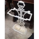 Antique cast stick stand.