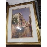 Large Venice scene print.