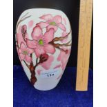 Moorcroft Vase Apple Blossom Ltd Edition Signed