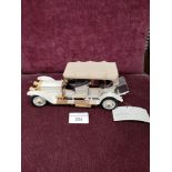 Franklin mint 1911 Rolls Royce model with tag.