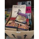 Box of hard back books to include Harry potter etc.