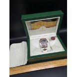 Gents watch with box. In working order.