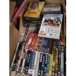 Box of dvds.